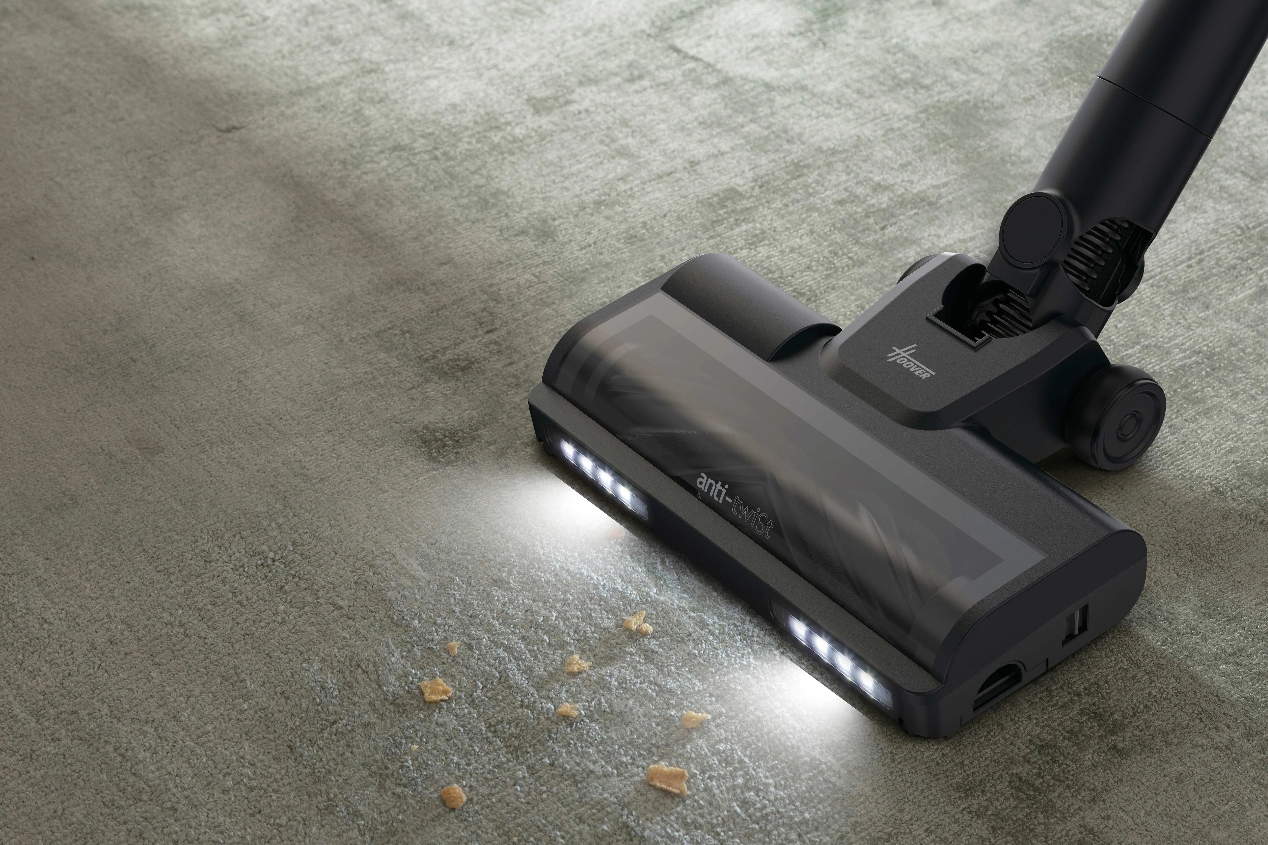 Hoover HF210PP 011 14.4V Stick vacuum cleaner, Black, Gold