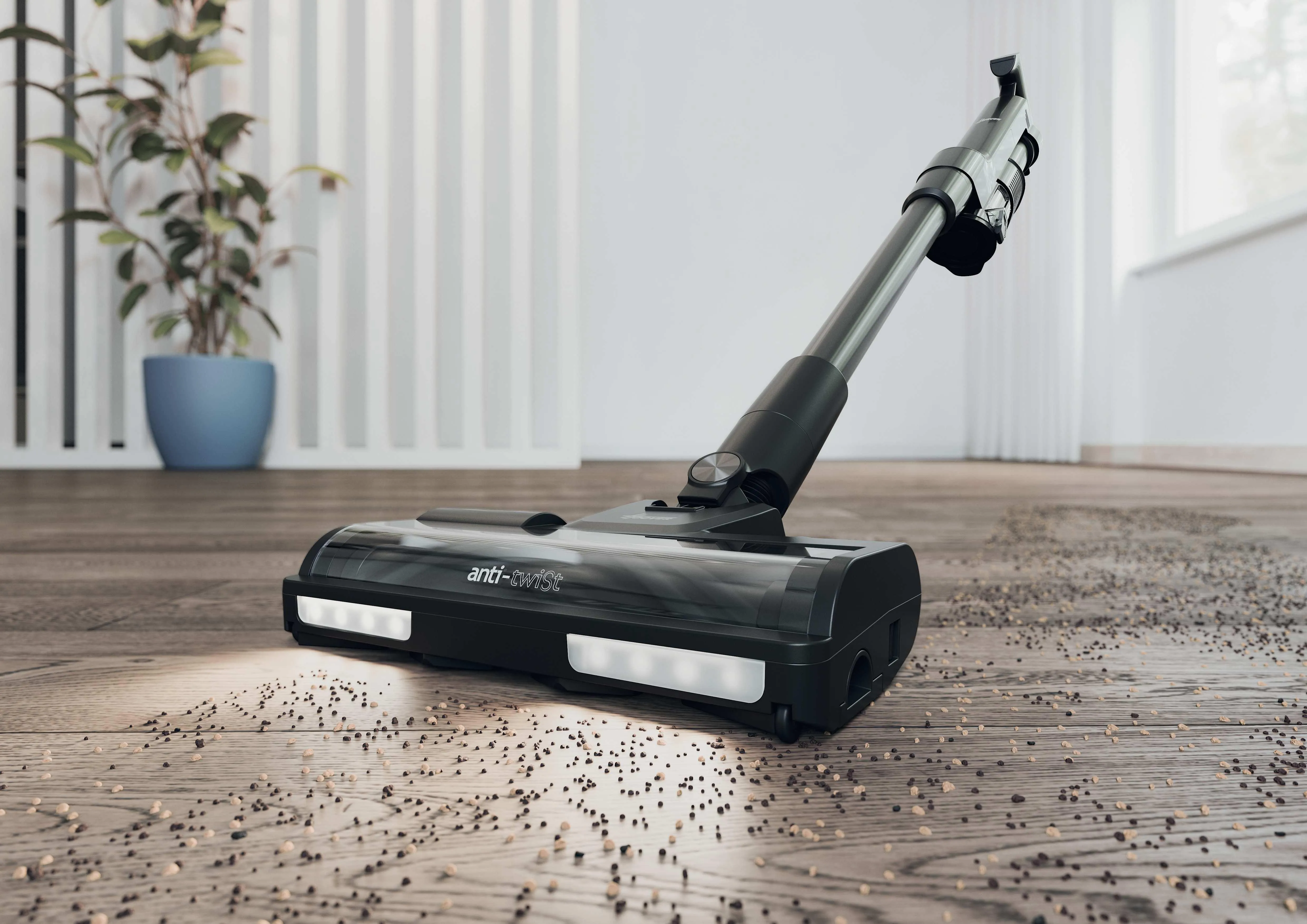 Hoover HF210PP 011 14.4V Stick vacuum cleaner, Black, Gold