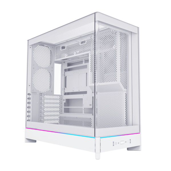 Montech HS02 - midi case with window, White