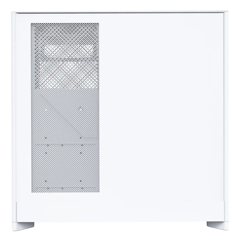 Montech HS02 Pro, 5 Pre-installed fans - midi case with window, White
