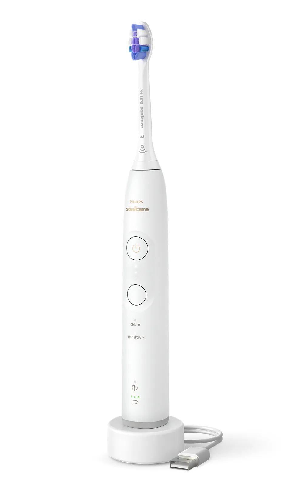 Philips Sonicare 6300 HX7400 - eltandborste, Vit