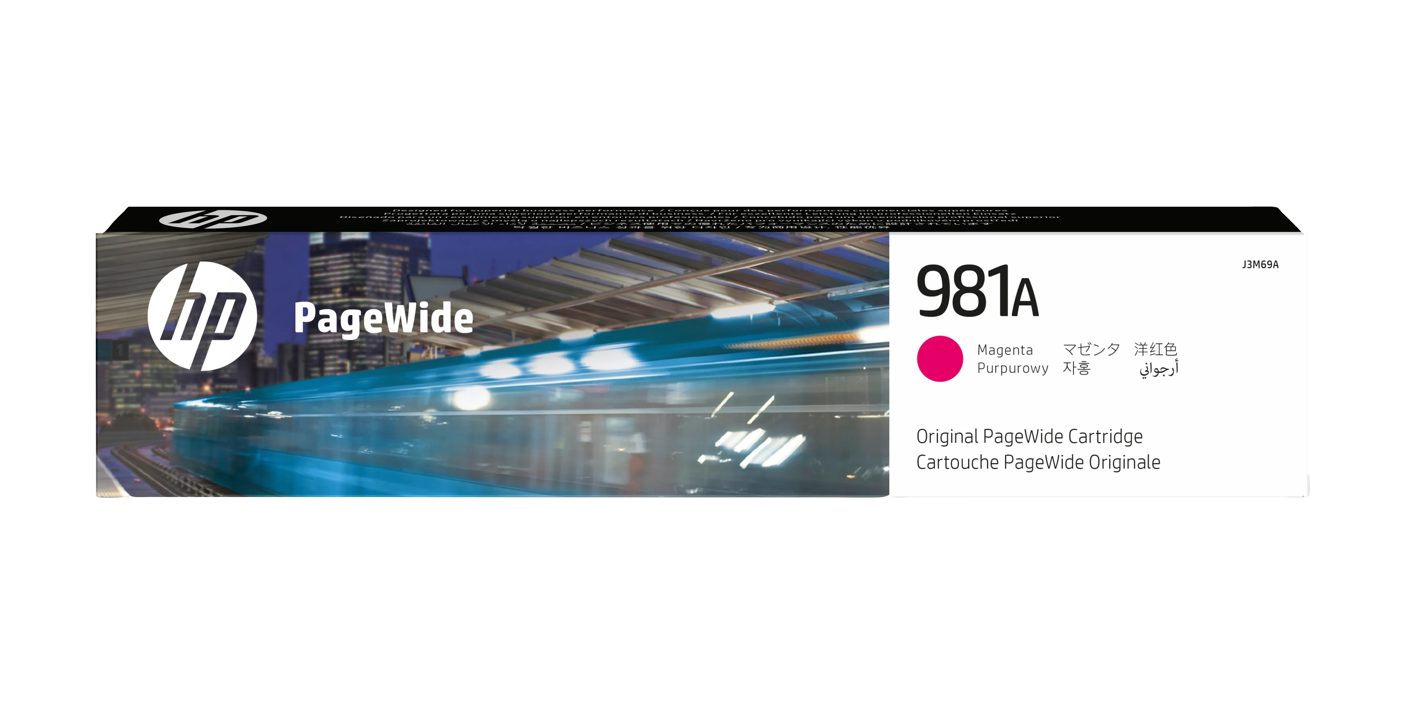 HP 981A-mustekasetti, 69 ml, magenta