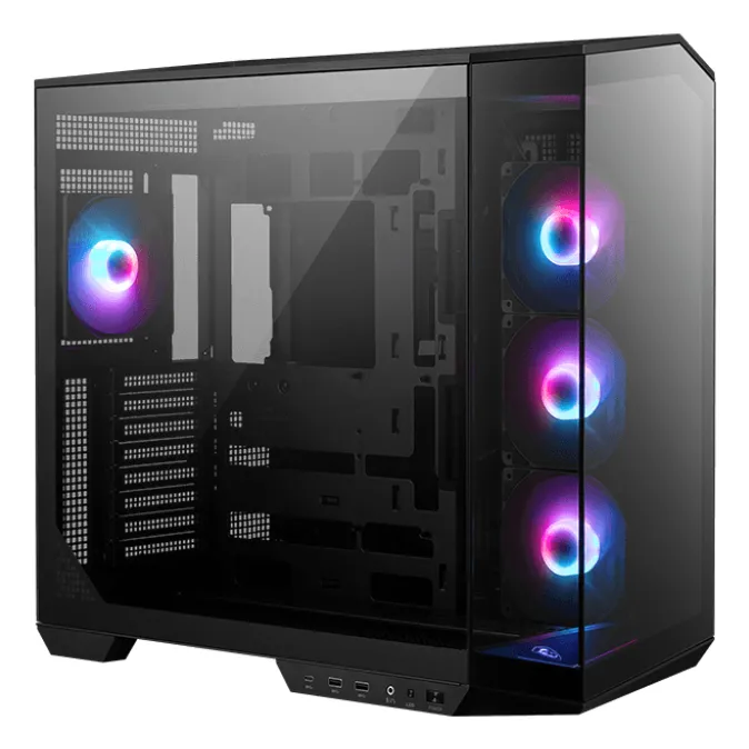 MSI MAG pano 100R PZ - midi chassi, Svart