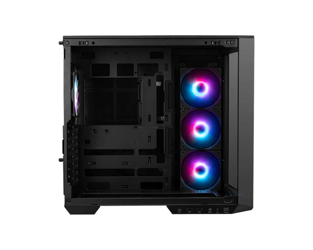 MSI MAG pano 100R PZ - midi chassi, Svart