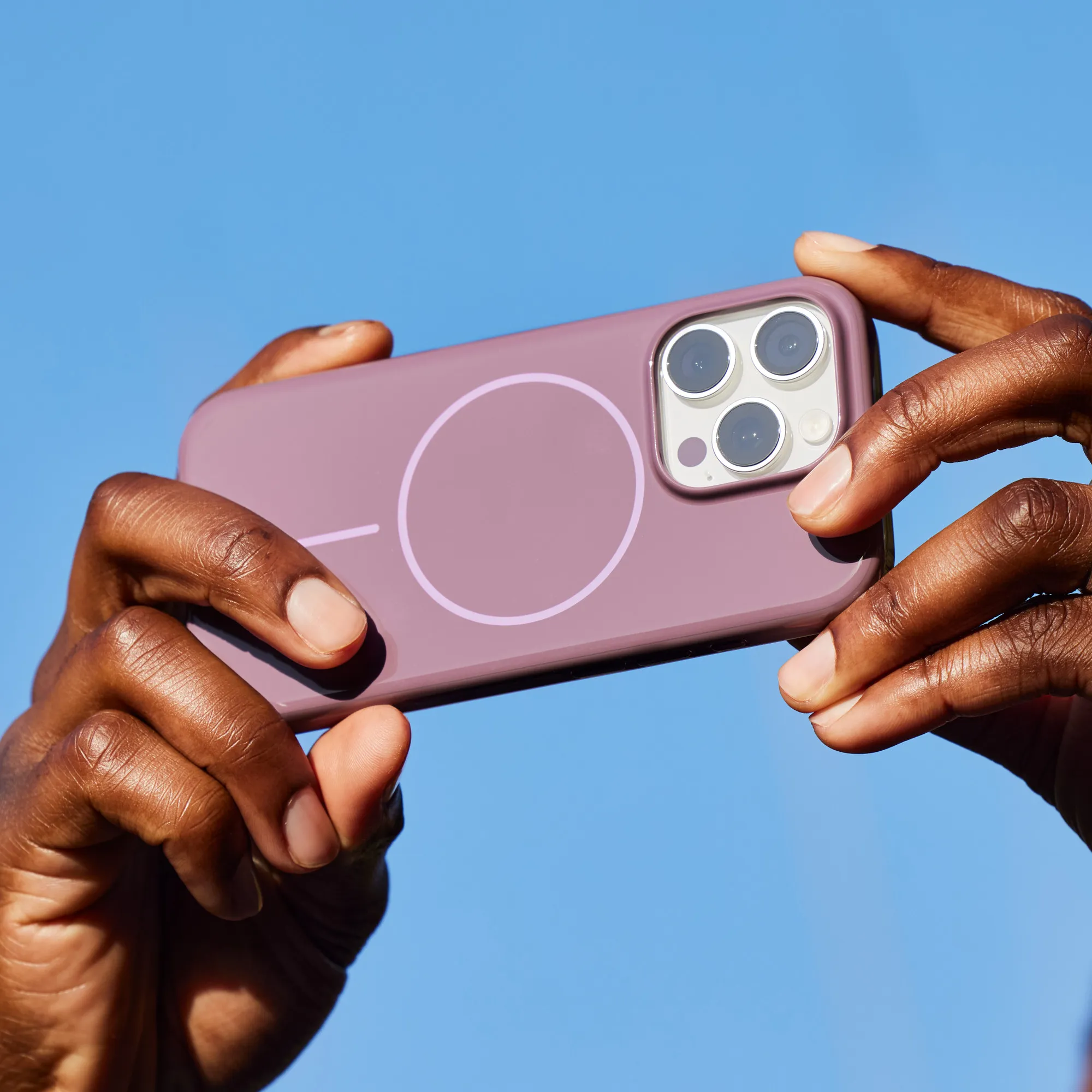 Beats iPhone 16 Pro Case with MagSafe, Sunset Purple