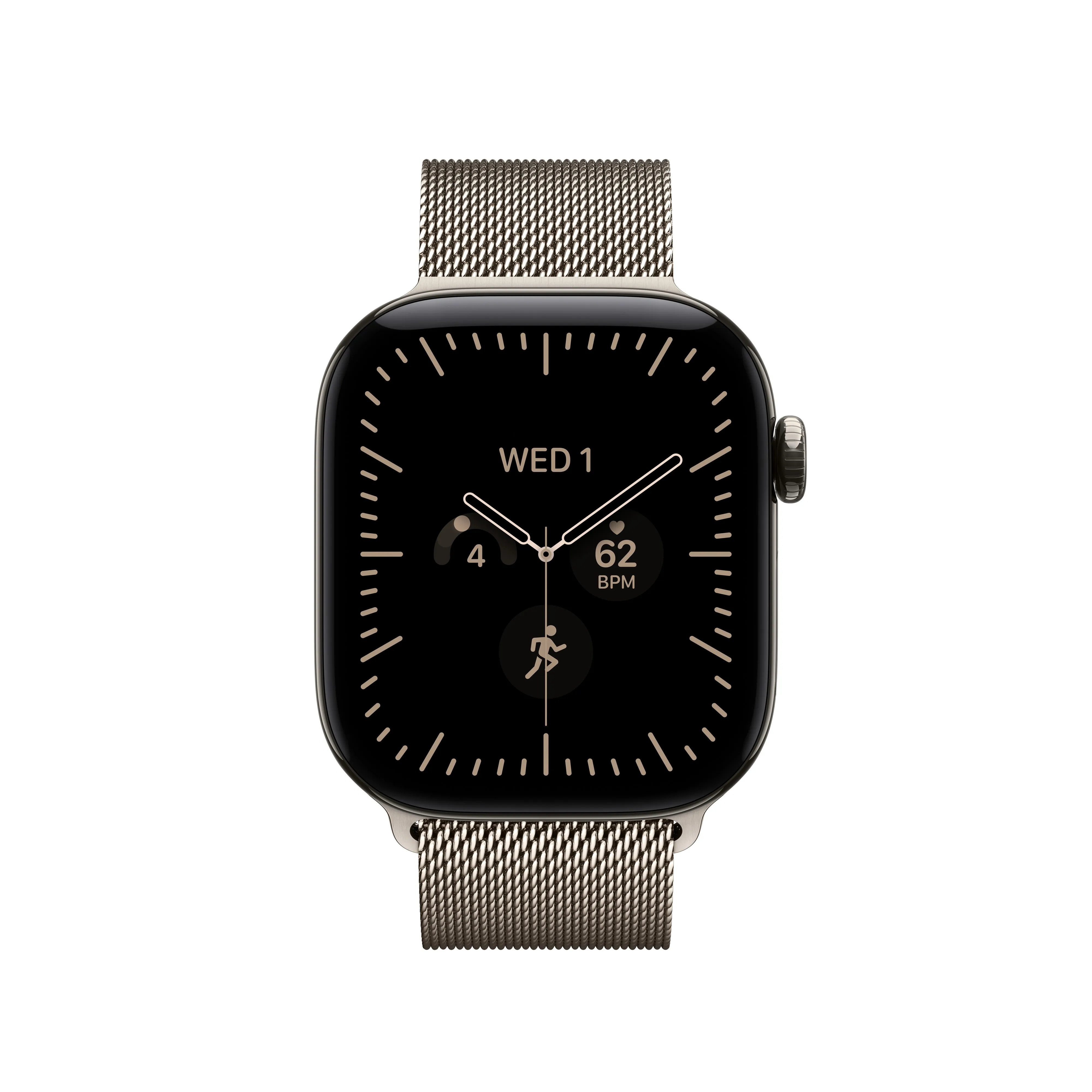 Apple Watch 40 mm milanesisk loop, naturlig finish