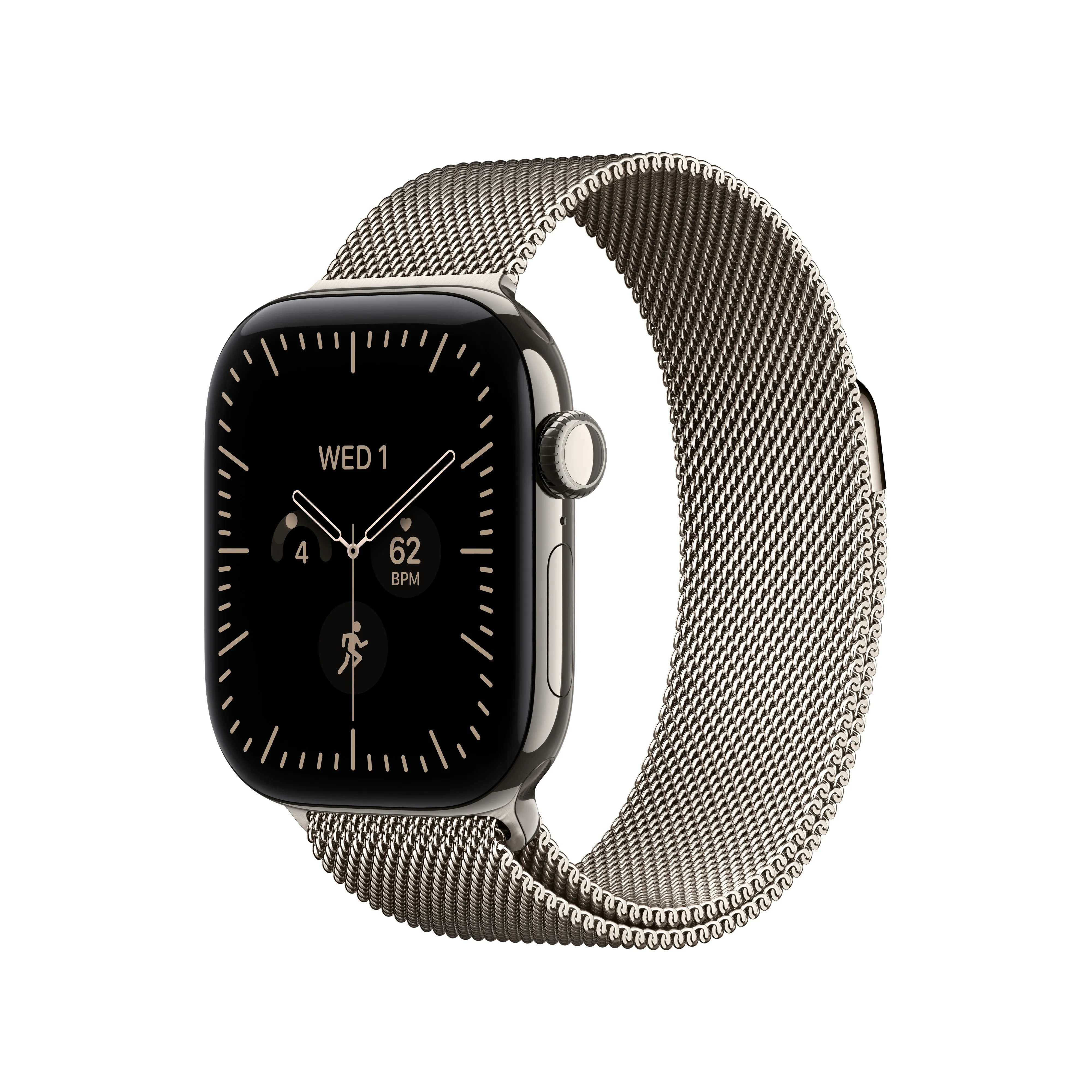 Apple Watch 40 mm milanesisk loop, naturlig finish