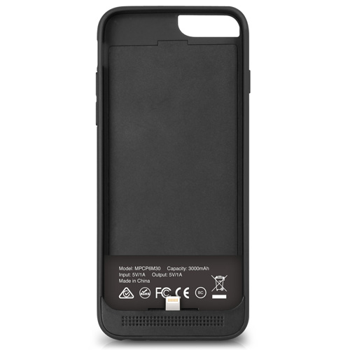Macally battery case. 3000 mAh - iPhone 6 4.7 - Black