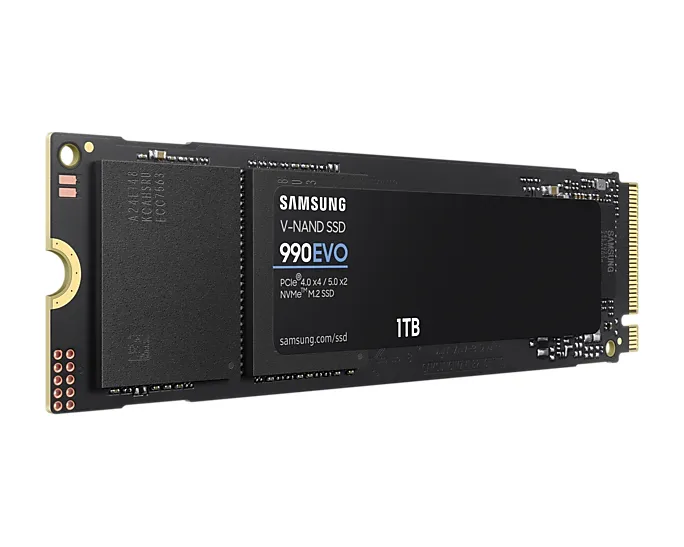 Samsung 990 EVO 1 TB, PCIe 4.0, M.2 - SSD