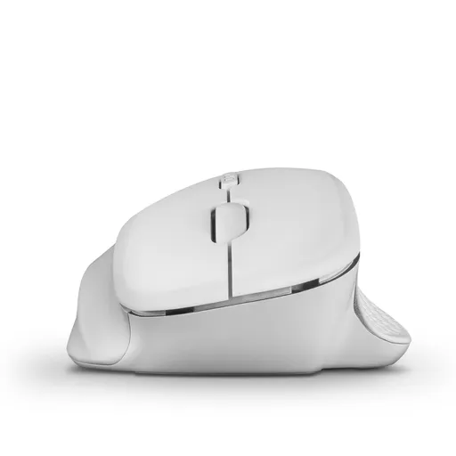 NILOX NXMOWI3002 -langaton ergonominen hiiri, hopea, valkoinen