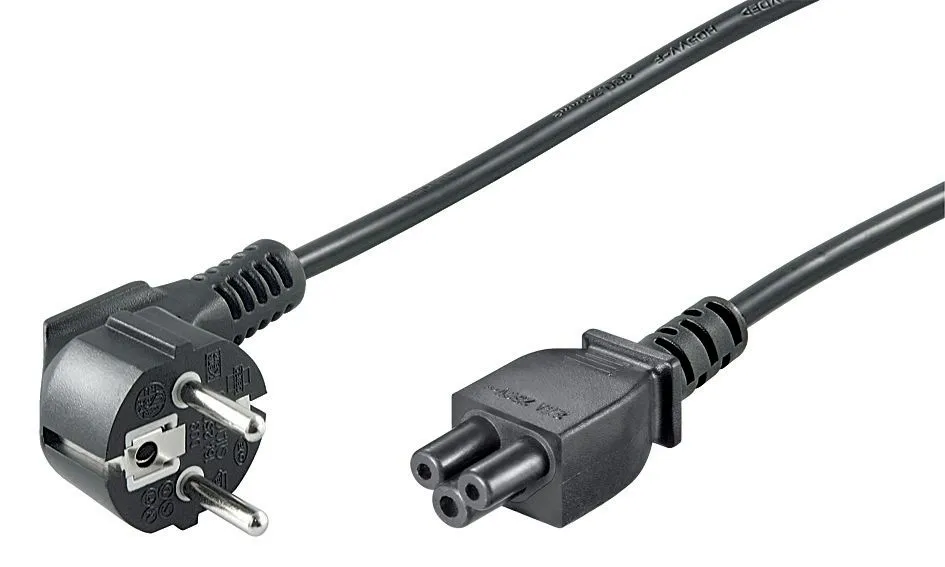 Power Cord Notebook 1.8m Black
