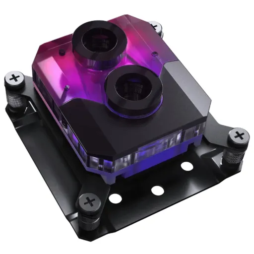 Phanteks Glacier EZ-Fit 450CPU, Copper CPU Block, D-RGB, Black