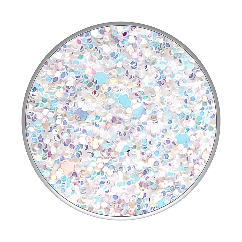 POPSOCKETS Sparkle Snow White Avtagbart Grip med St&auml;llfunktion Premium
