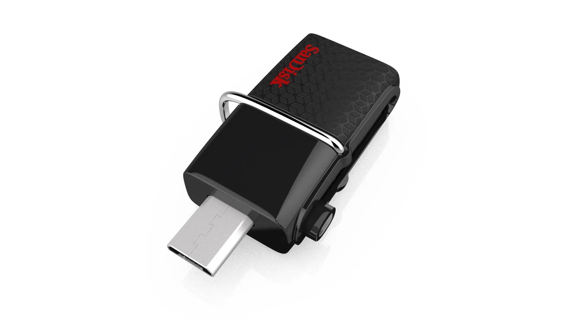 SanDisk 64 GB Ultra Dual USB 3.0 - minne, Svart