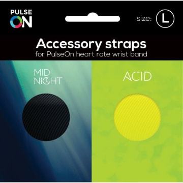 PULSEON Strap kit - Midnight &amp; Acid - Small