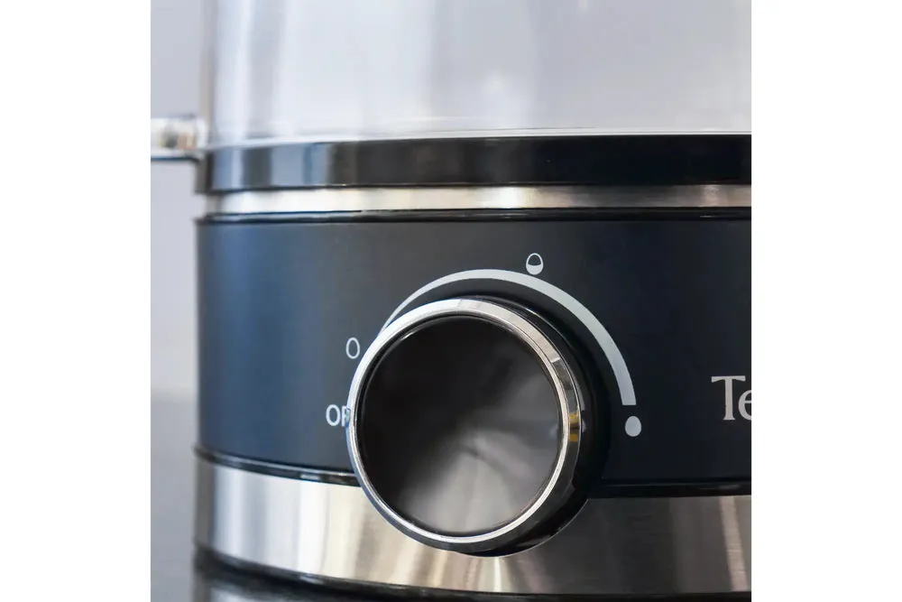 Terraillon NEW MOON Egg Cooker, 7 Eggs, 410 w, Dark Blue