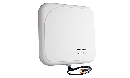 TP-LINK, 14 dbi riktantenn 802.11b/g 1m kabel utomhus, RP-SMA ha