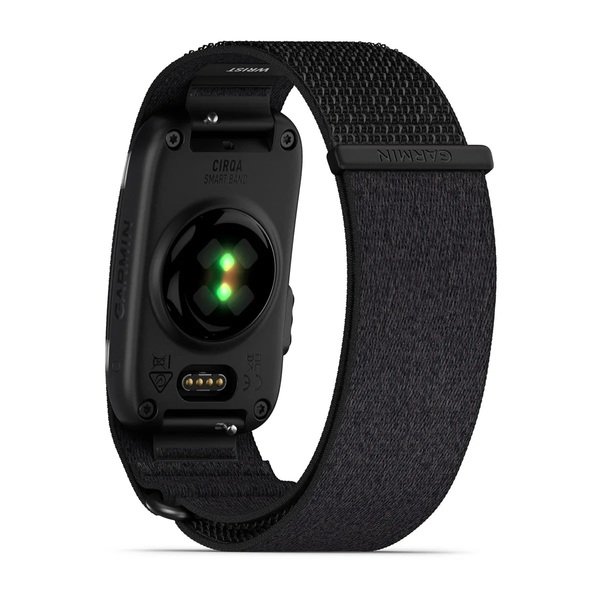 Garmin CIRQA -aktiivisuusranneke, Musta (L/XL)