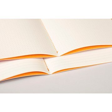 Rhodiarama Sewn spine Silver A5 dot