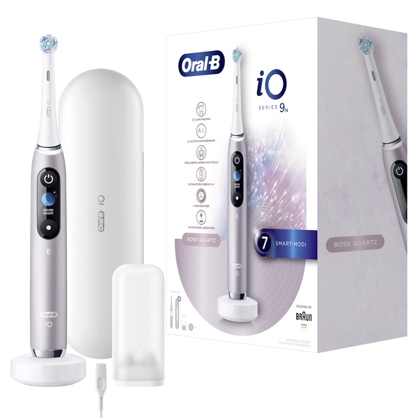 Oral-B iO Series 9 - eltandborste, Rose Quartz