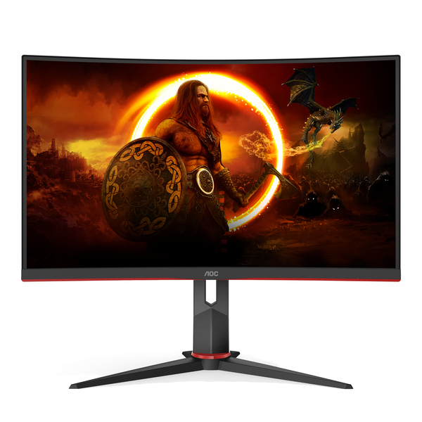 AOC 23.6" C24G2U/BK, Full HD, VA - curved gaming monitor