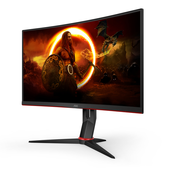 AOC 23.6" C24G2U/BK, Full HD, VA - curved gaming monitor