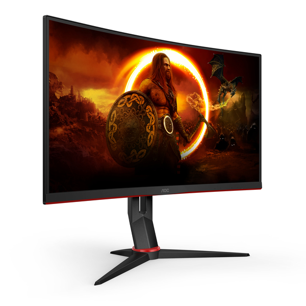 AOC 23.6" C24G2U/BK, Full HD, VA - curved gaming monitor