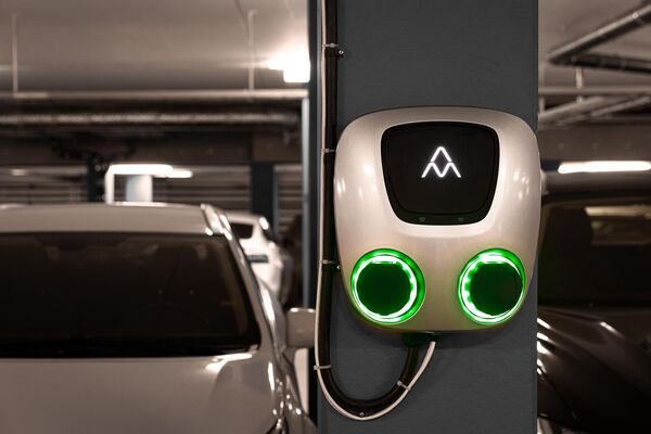 Charge Amps Aura - type 2, Semi-public charging station