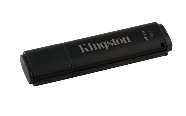 Kingston 4 Gt DataTraveler 4000 G2 USB 3.0 -muistitikku, Musta