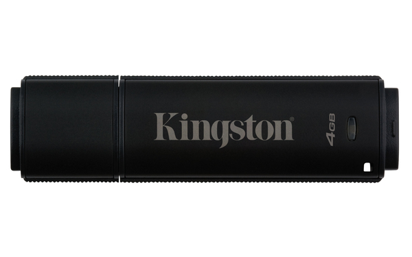 Kingston 4 Gt DataTraveler 4000 G2 USB 3.0 -muistitikku, Musta