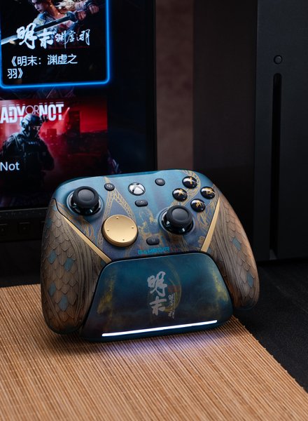 GameSir G7 Pro Tri-Mode Xbox Wired, PC &amp; Mobile - tr&aring;dl&ouml;s kontroller, gr&ouml;n (TMR Sticks, Hall-Effect Triggers)