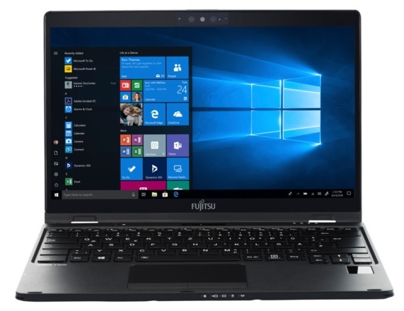 FUJITSU U939X 2IN1 BLACK 13.3FHT/I5-8265U/16GB/256SSD/4G/W10P/3NBD