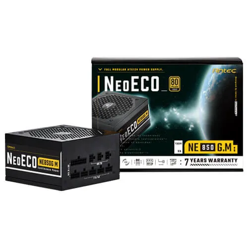 Antec NE850G M EC 80+ - power supply, 80 Plus Gold