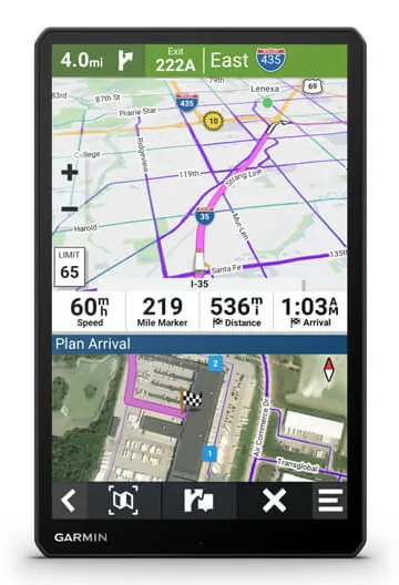 GARMIN DEZL LGV1010, EU, KUORMA-AUTO NAVIGAATTORI