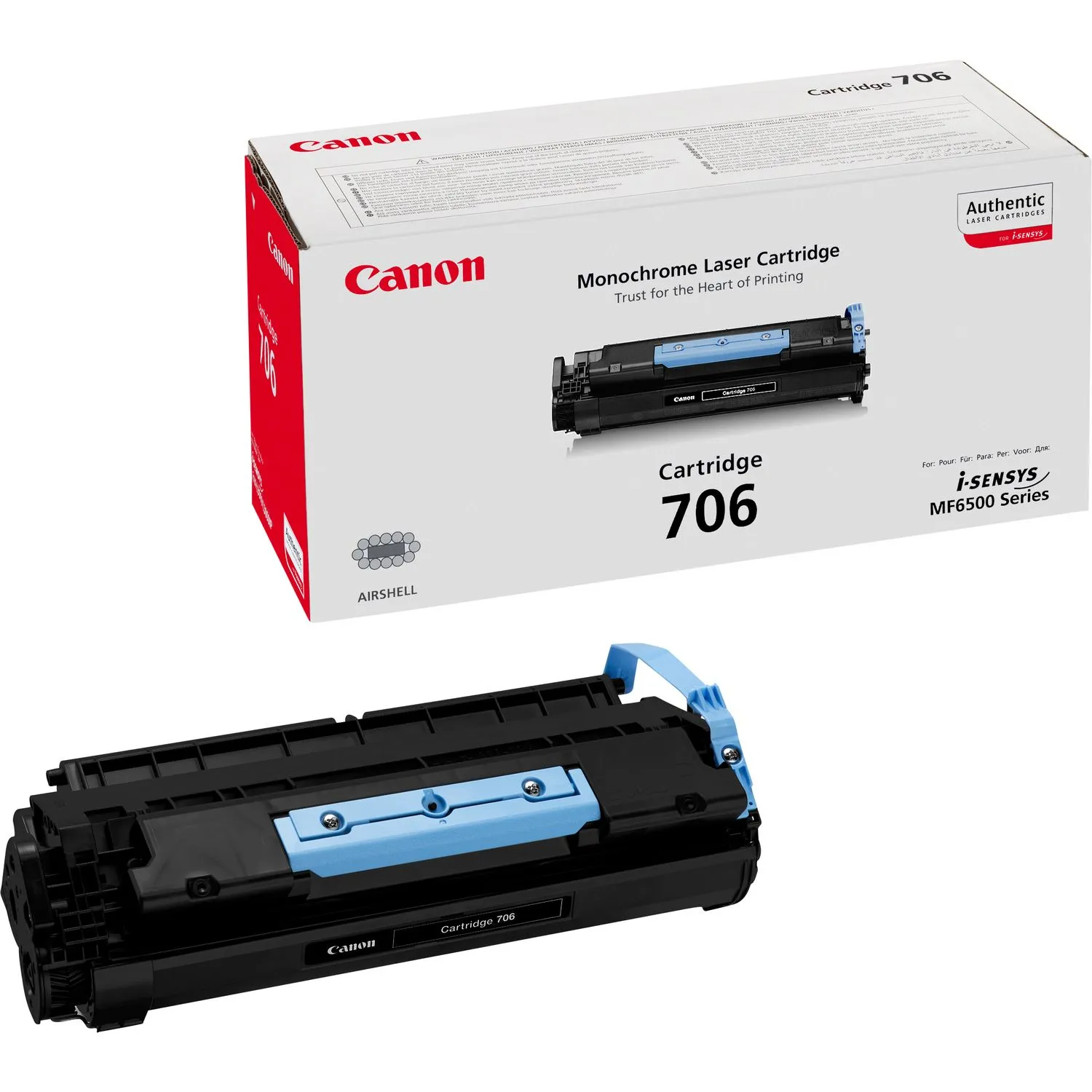 Canon CRG 706 toner cartridge, Black