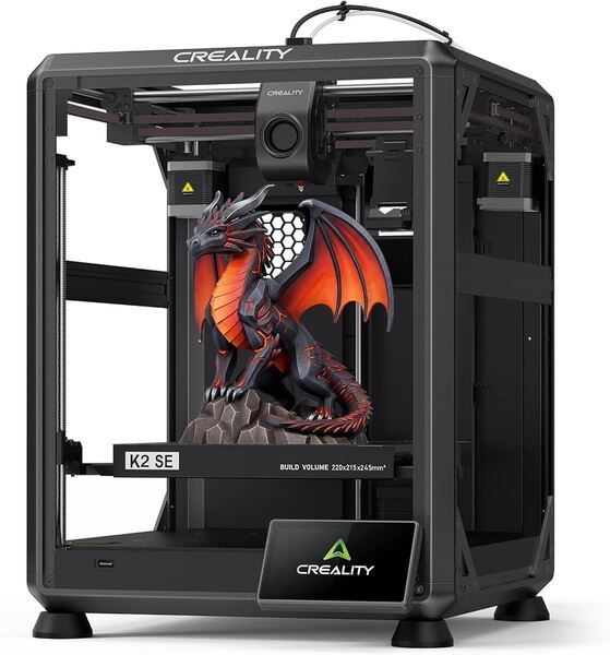 CREALITY K2 SE 220 &times; 215 &times; 245 mm - 3D-skrivare