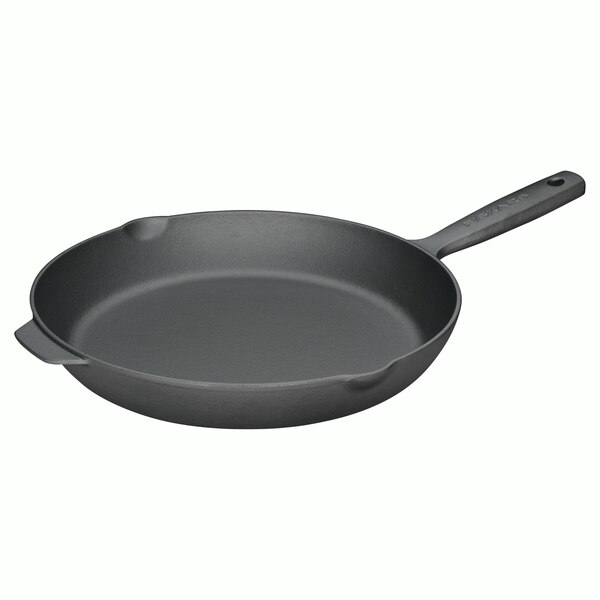 Fiskars Folken Paistinpannu, 28 cm, Kierr&auml;tetty valurauta