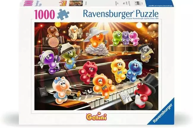 Ravensburger Gelini make music - puzzle, 1000 pcs