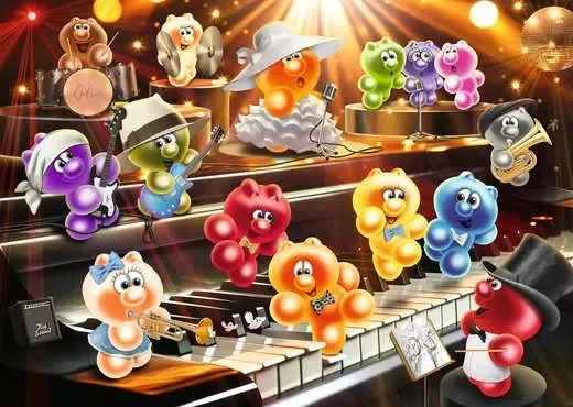 Ravensburger Gelini make music - puzzle, 1000 pcs