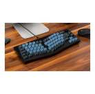 Keychron Q8 65% Alice mekaniskt ergonomiskt tangentbord, Gateron G Pro Red, Carbon Black