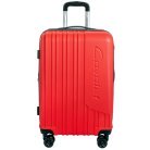 CAVALET Malibu Medium Expandable Suitcase, Red