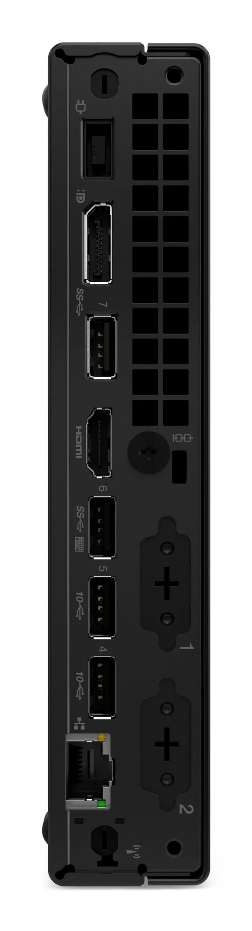 Lenovo ThinkCentre M70q Gen 6 Tiny Intel Core Ultra 7 265T, 32GB, 512GB, Win 11 Pro Mini PC, Black