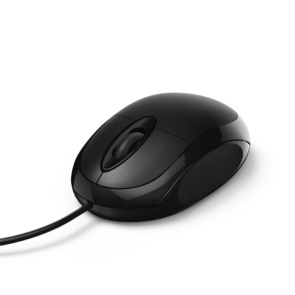 Hama MC-100 - mouse, Black