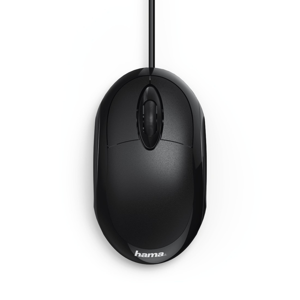 Hama MC-100 - mouse, Black