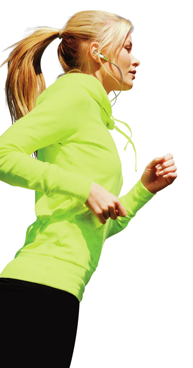 TRUST UR FIT INEAR EARPH GREEN - FITNESS EARPHONES