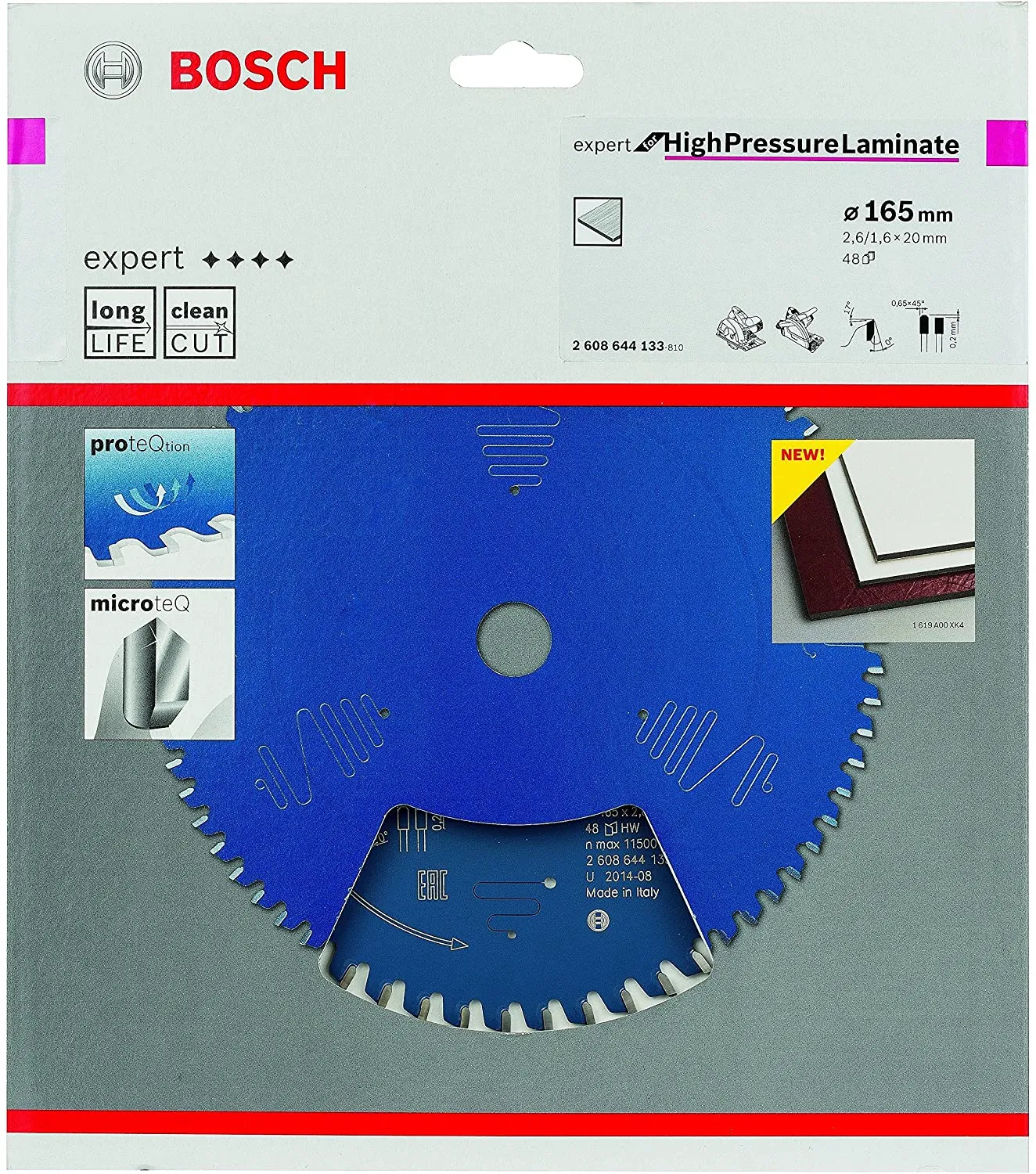 Bosch circular saw blades - various types