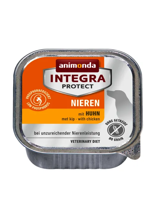 Animonda Integra Protect Renal with Chicken, V&aring;tfoder f&ouml;r hund, Adult, 150 g