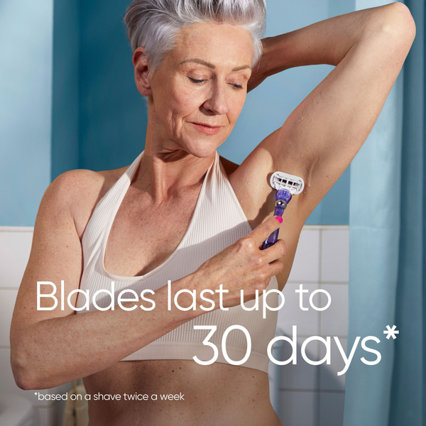 Gillette Venus Deluxe Smooth Swirl - shaver, 3 blades