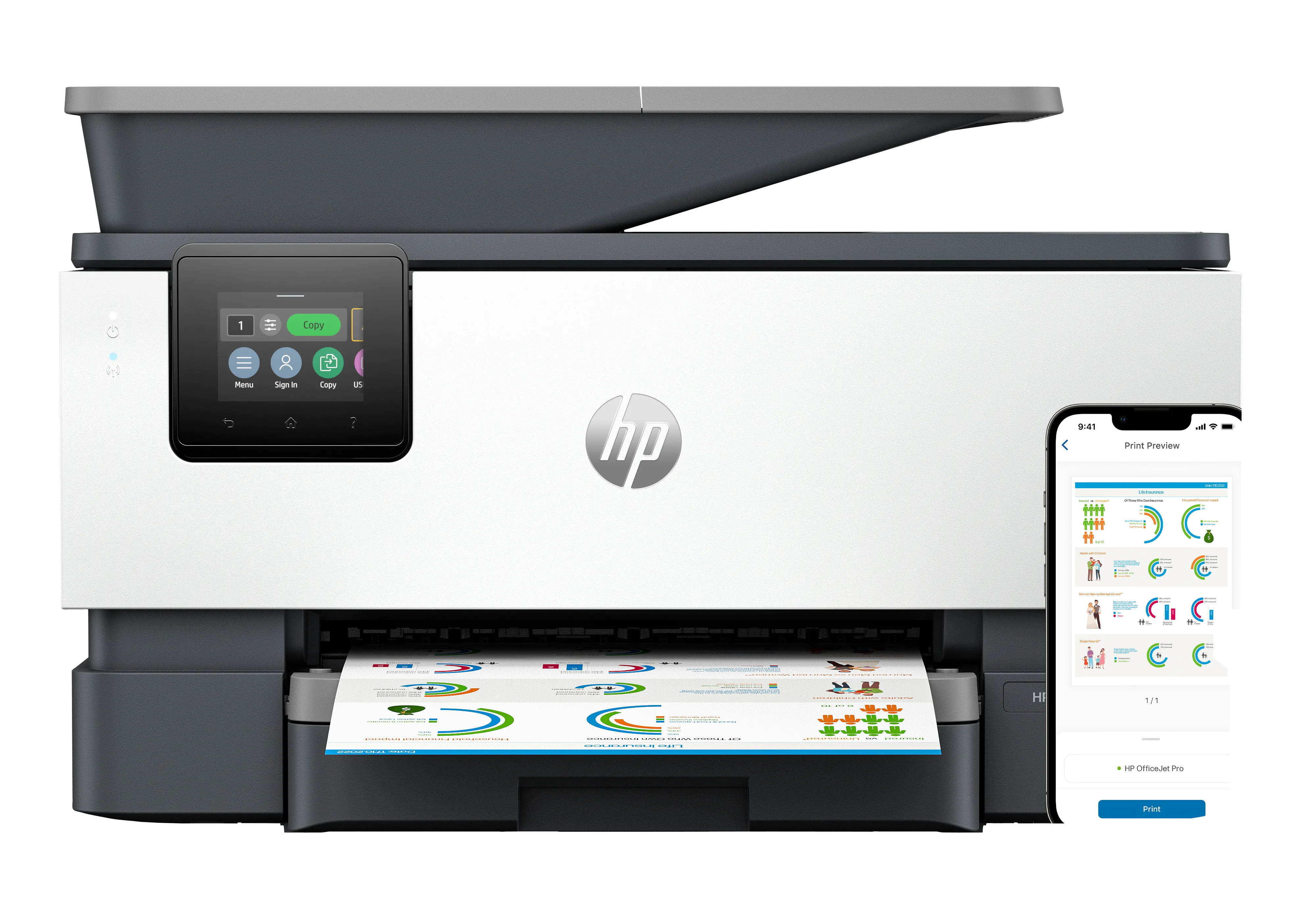 HP OfficeJet Pro 9120b All-in-One Printe