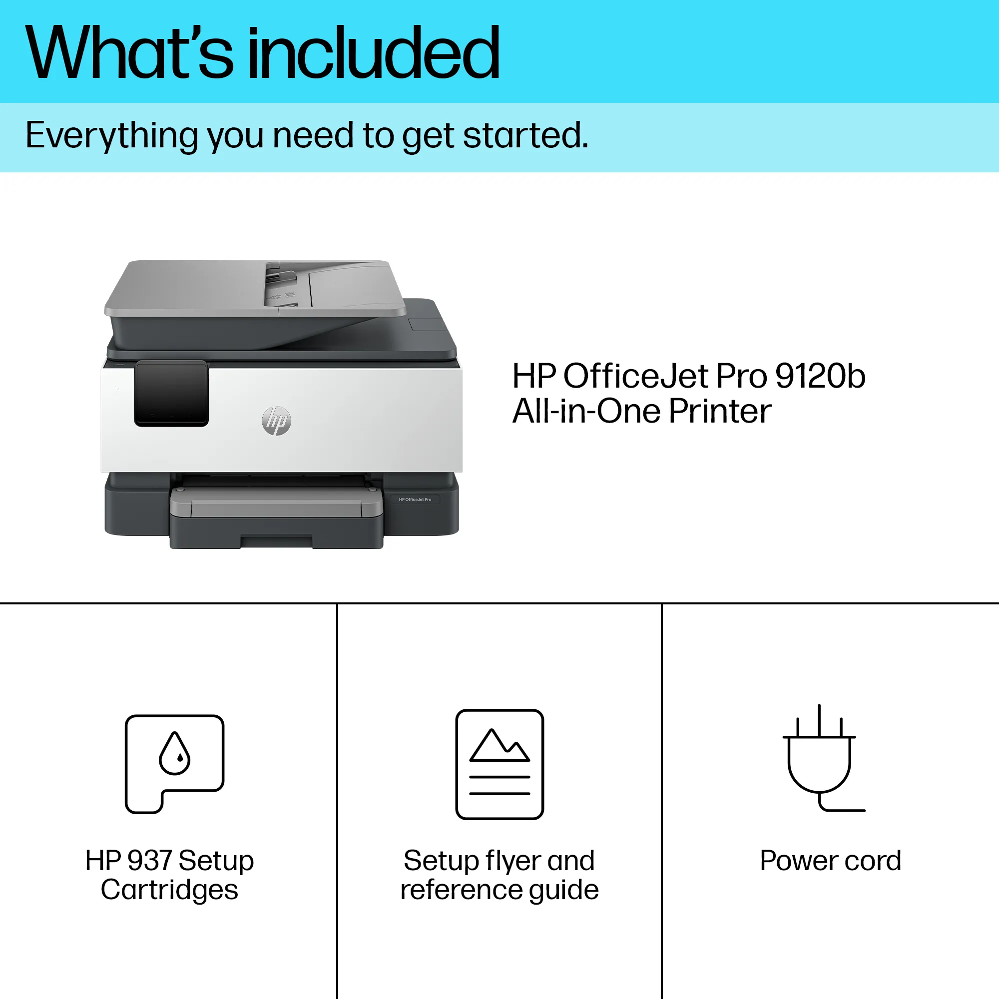 HP OfficeJet Pro 9120b All-in-One Printe